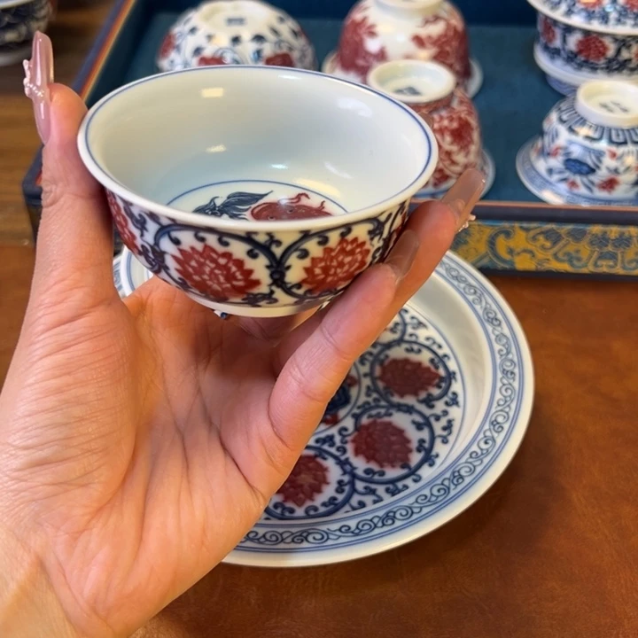 瓷片景德镇陶瓷手工手绘