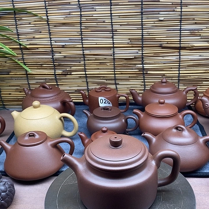 茶壶紫砂原矿老紫泥徳钟紫砂茶
