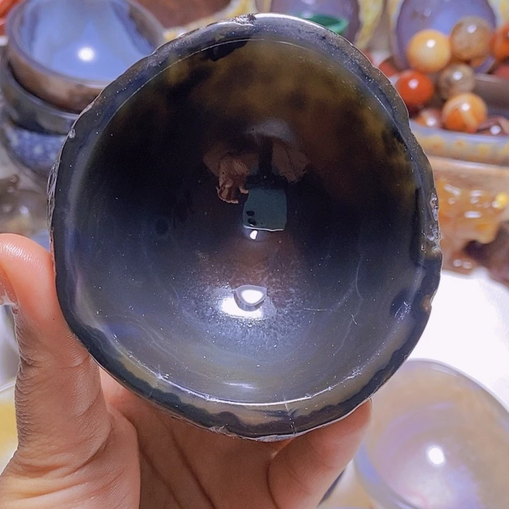 玛瑙/玉髓，未镶嵌宽