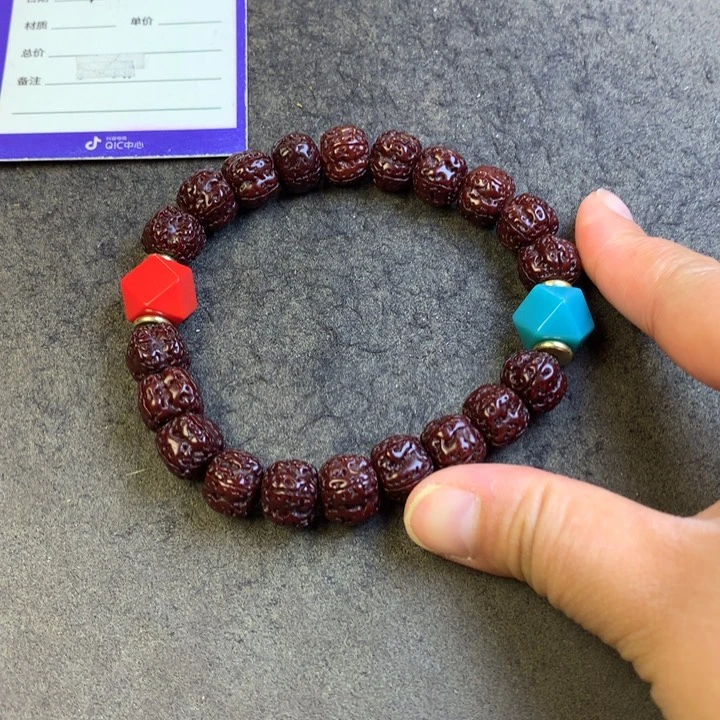 金刚菩提吊坠周*明手串