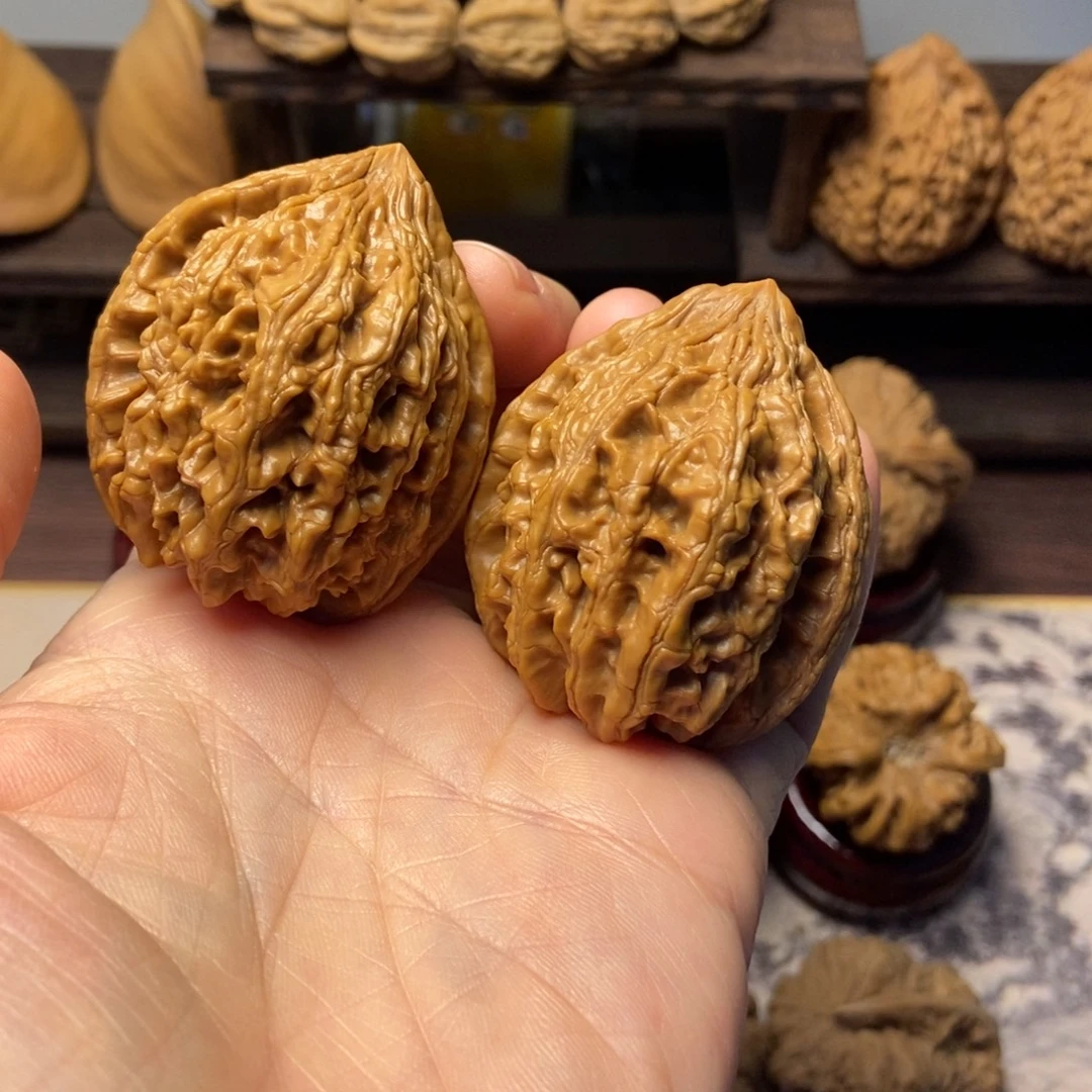 把件文玩核桃大沽石尺寸42