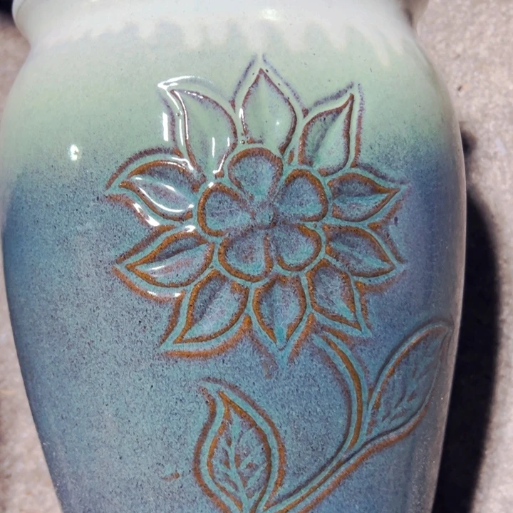 紫砂花盆高约30口约20