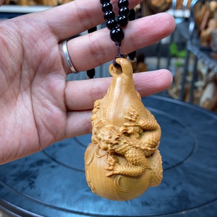 柏木（崖柏）手把件