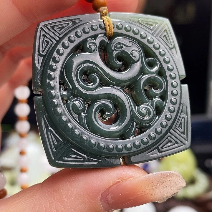 和田玉挂件未镶嵌定制发货