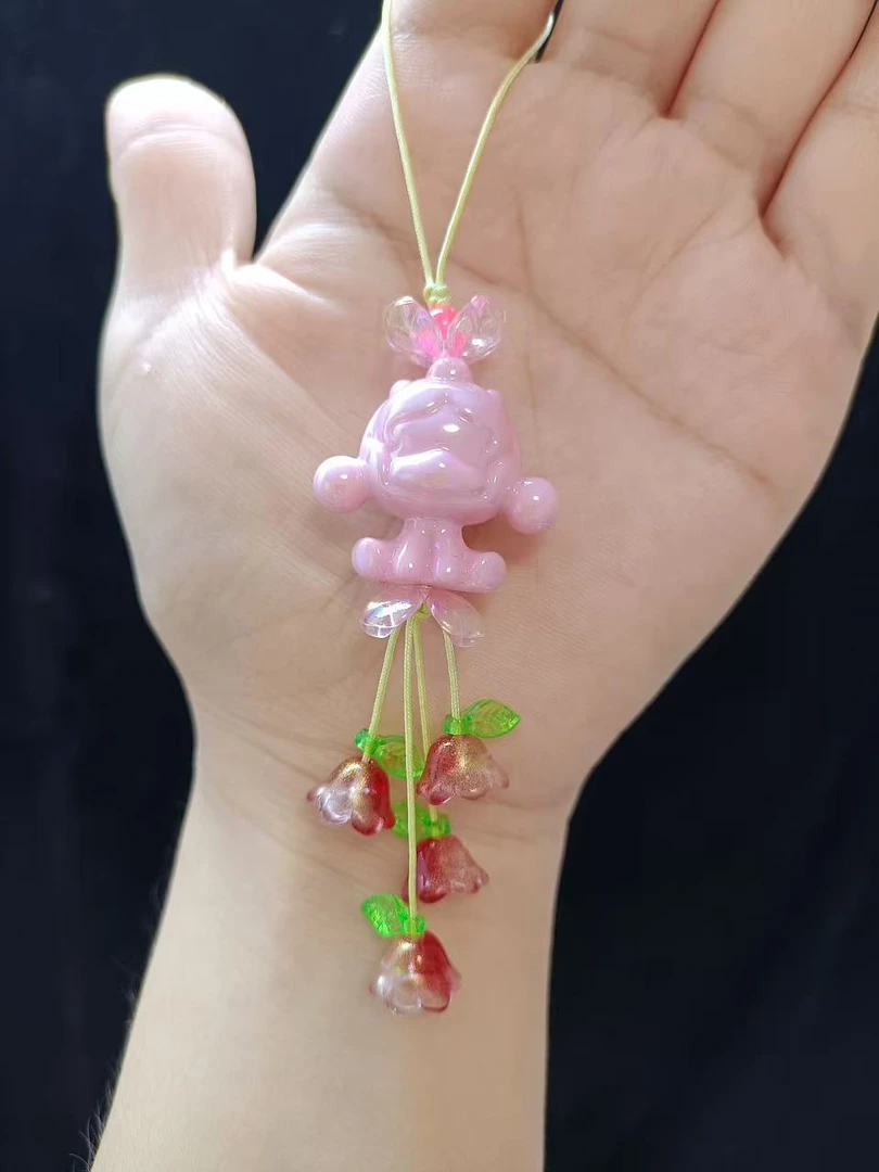 泡泡 娃娃 挂件    手工DIY材料包