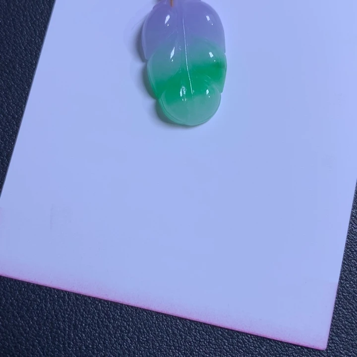 星***星缅甸翡翠春彩叶子