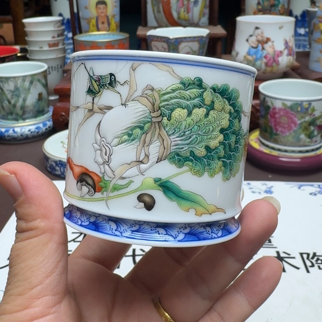 景德镇手工手绘展示