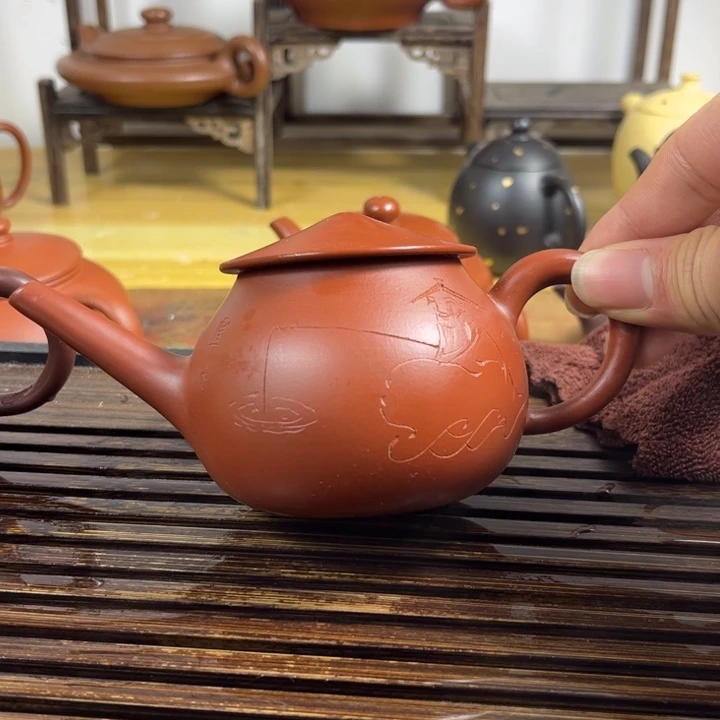 原矿紫砂半手工制作