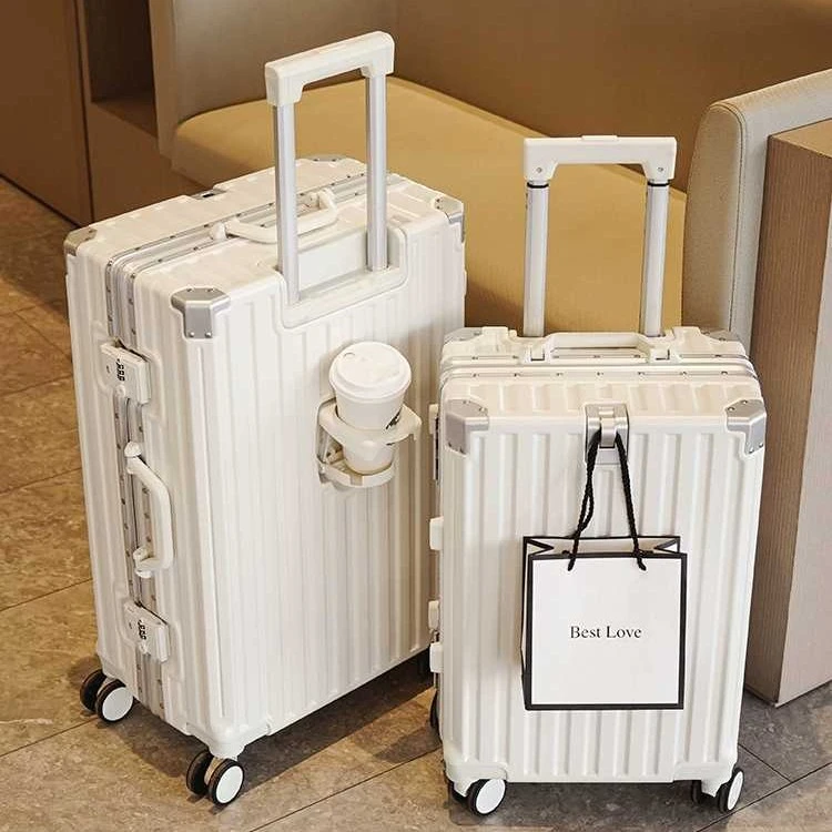 旅行行李箱男士女士旅行箱拉杆箱密码箱多功能大20寸登机行李箱高