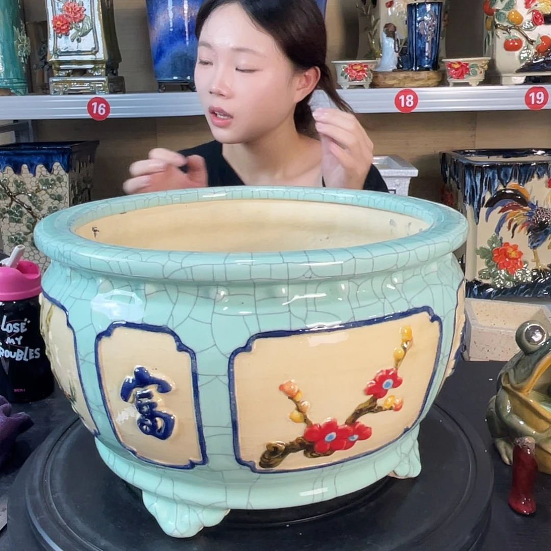 ?****╮正宗岭南石湾湾盆