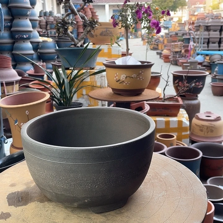 紫砂宜兴紫砂拉毛绿萝大