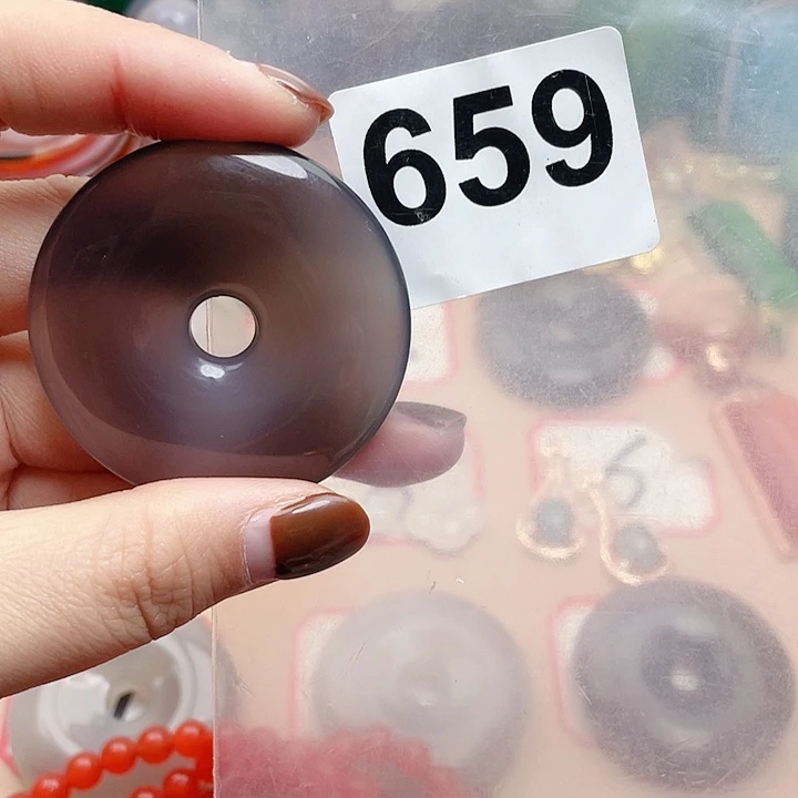 合金颈饰玛瑙/玉髓小*