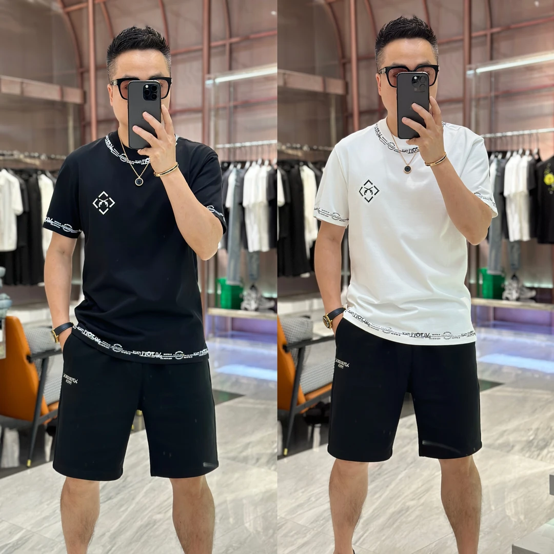 【发现者IV】2025新品欧货男士高品质工艺时尚圆领短袖百搭T恤63168