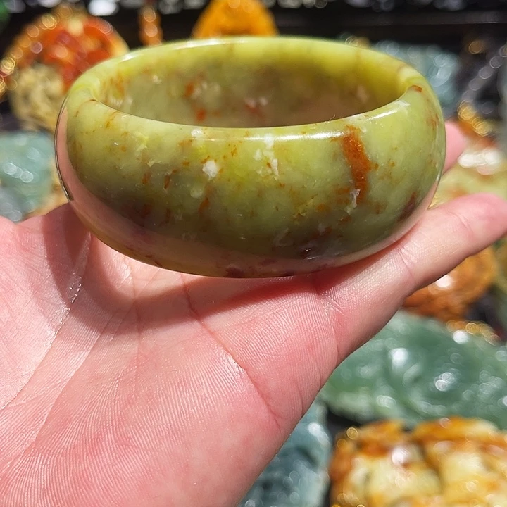 岫玉未镶嵌毛衣链