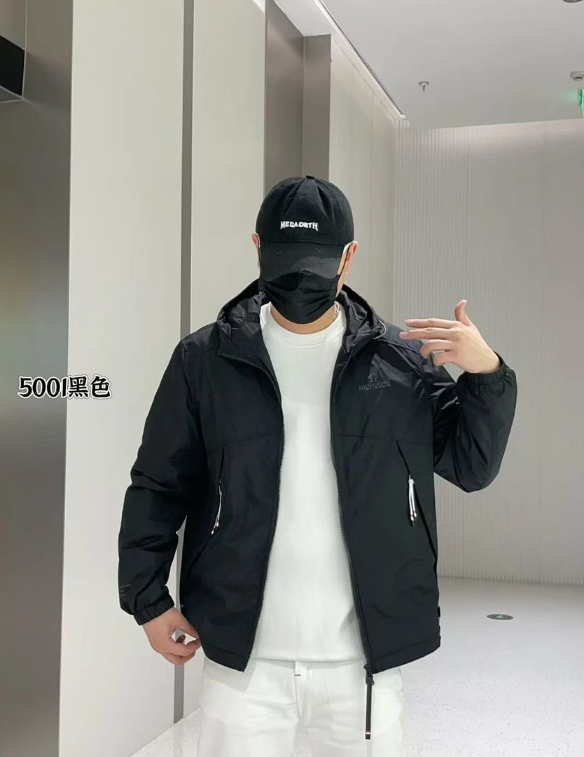 19号链接 连帽  潮男早春外套 男士时尚潮流夹克经典百搭休闲男款