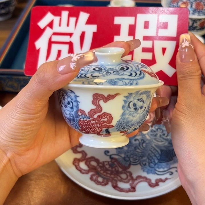 瓷片景德镇陶瓷手工手绘