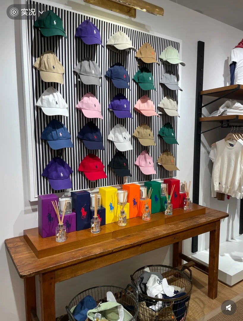 小马多色polo帽子 多巴胺颜色鸭舌帽 棒球帽女生