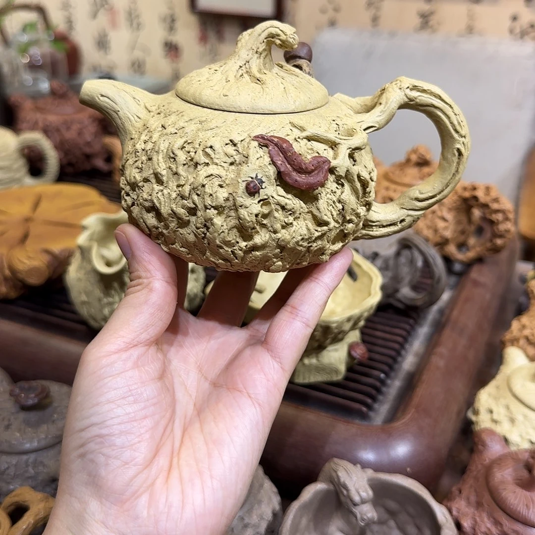 茶壶紫砂本绿供春260