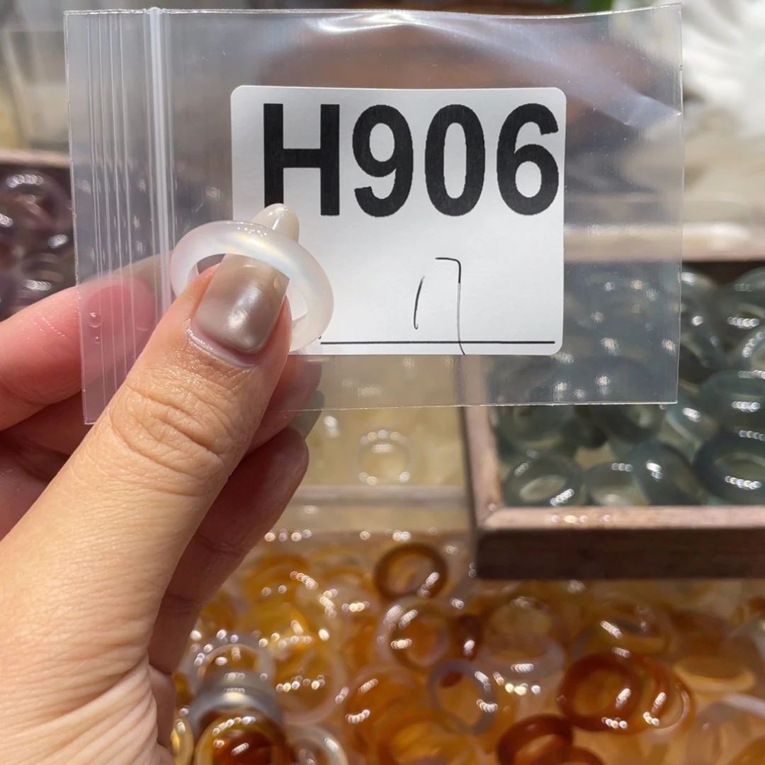 玛瑙/玉髓未镶嵌戒指906