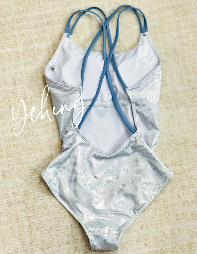 Ycheng-[白月光]8138三角遮肉显瘦高级感专业专业级竞速游泳衣