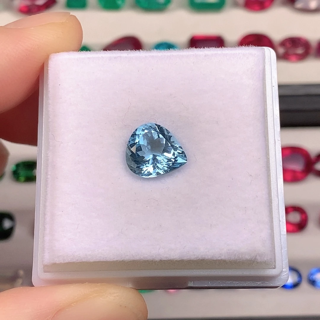海蓝宝石裸石2.5ct