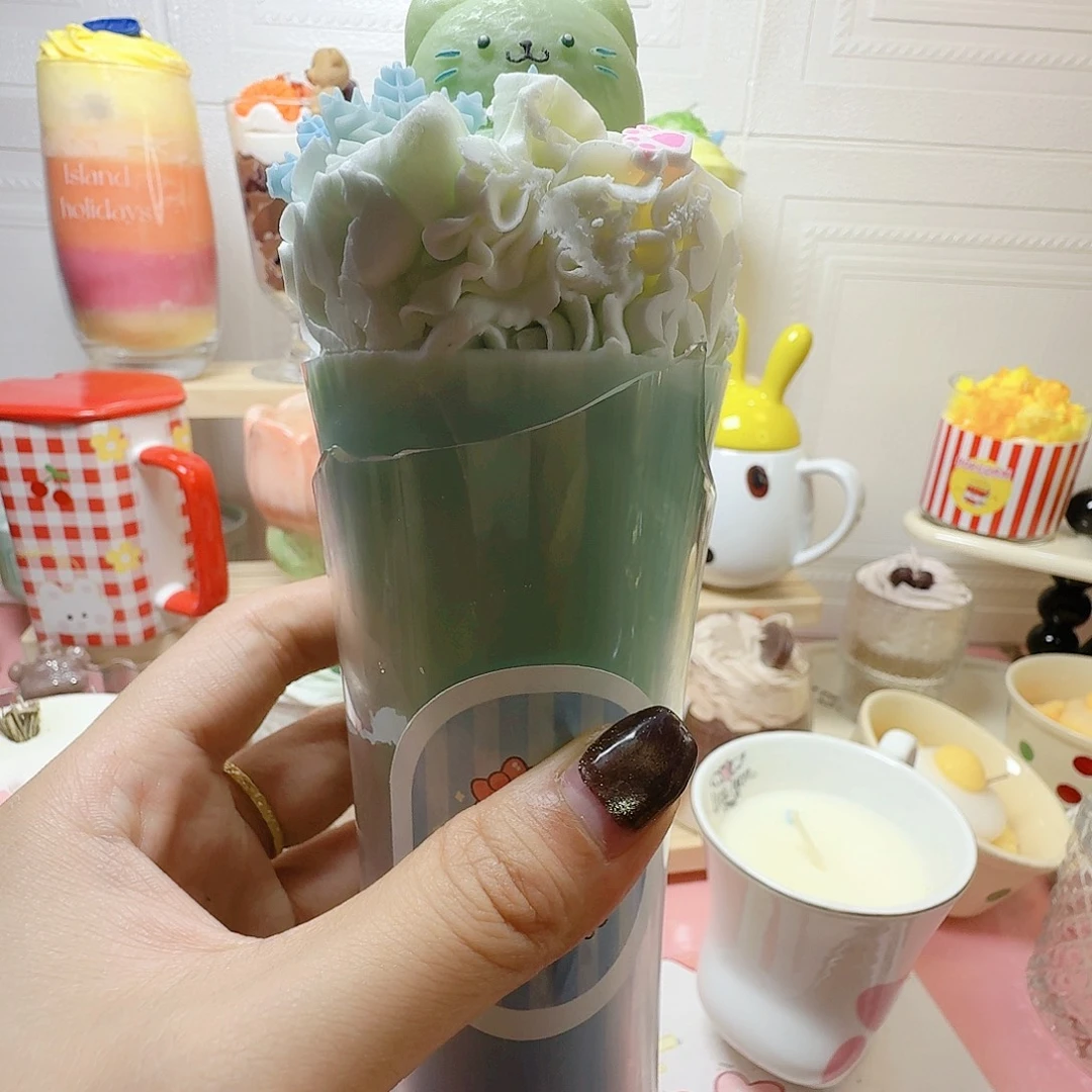小猫大豆蜡蜡烛1个无售后