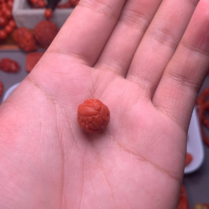 【闪购商品】南红玛瑙配饰未镶嵌财***娘微瑕