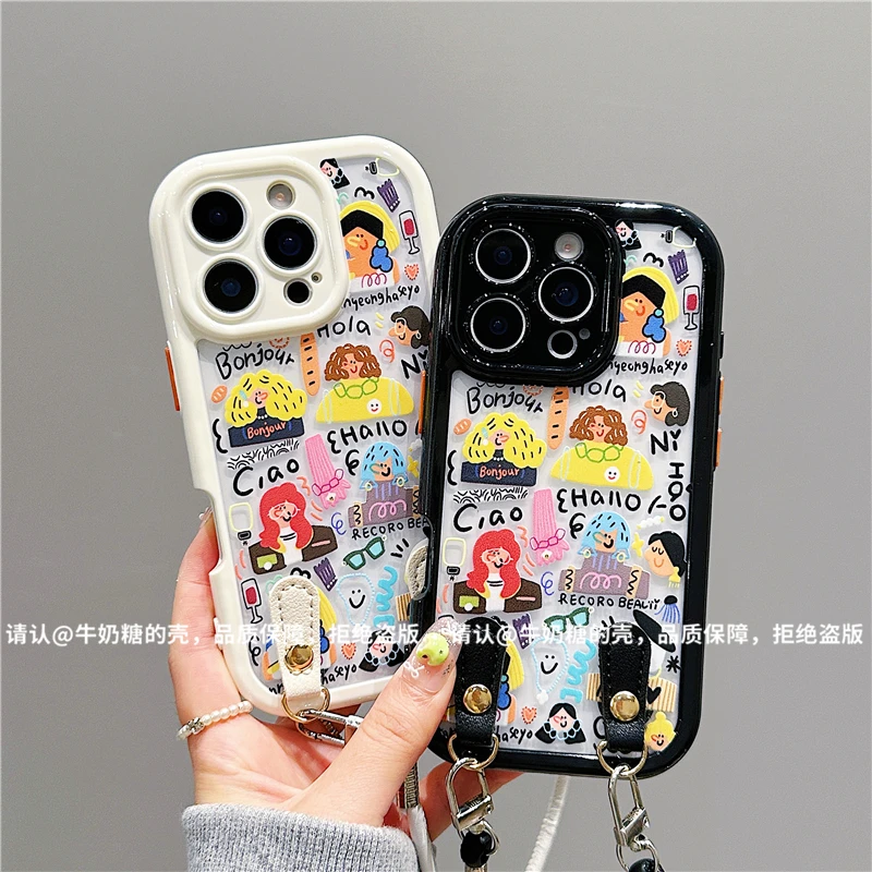 奶油壳适用苹果16/iPhone/华为荣耀/OPPO/VIVO/小米/手机壳爆款潮