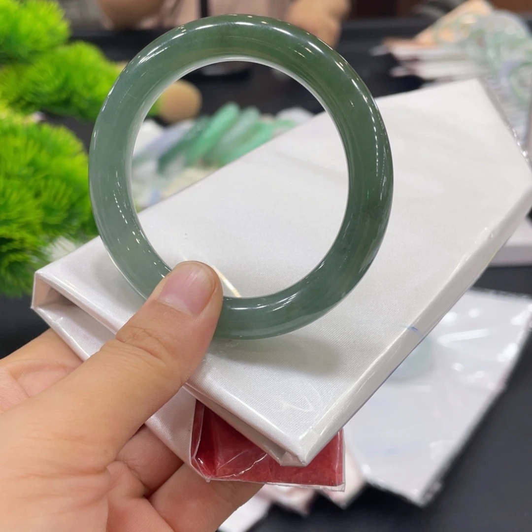 【闪购商品】未镶嵌手镯翡翠圆51.2