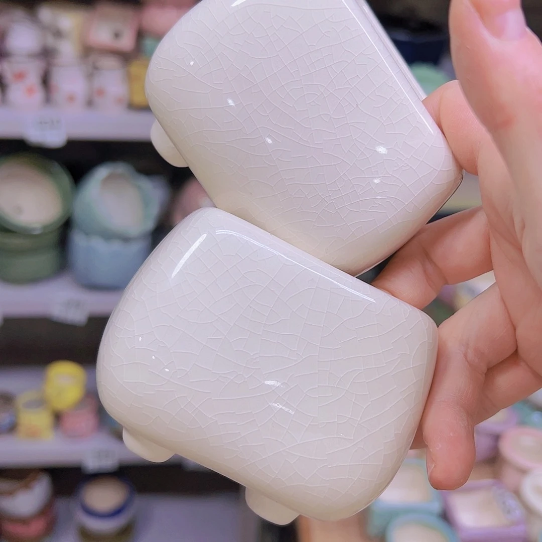 红陶陶瓷花盆当场满12包邮