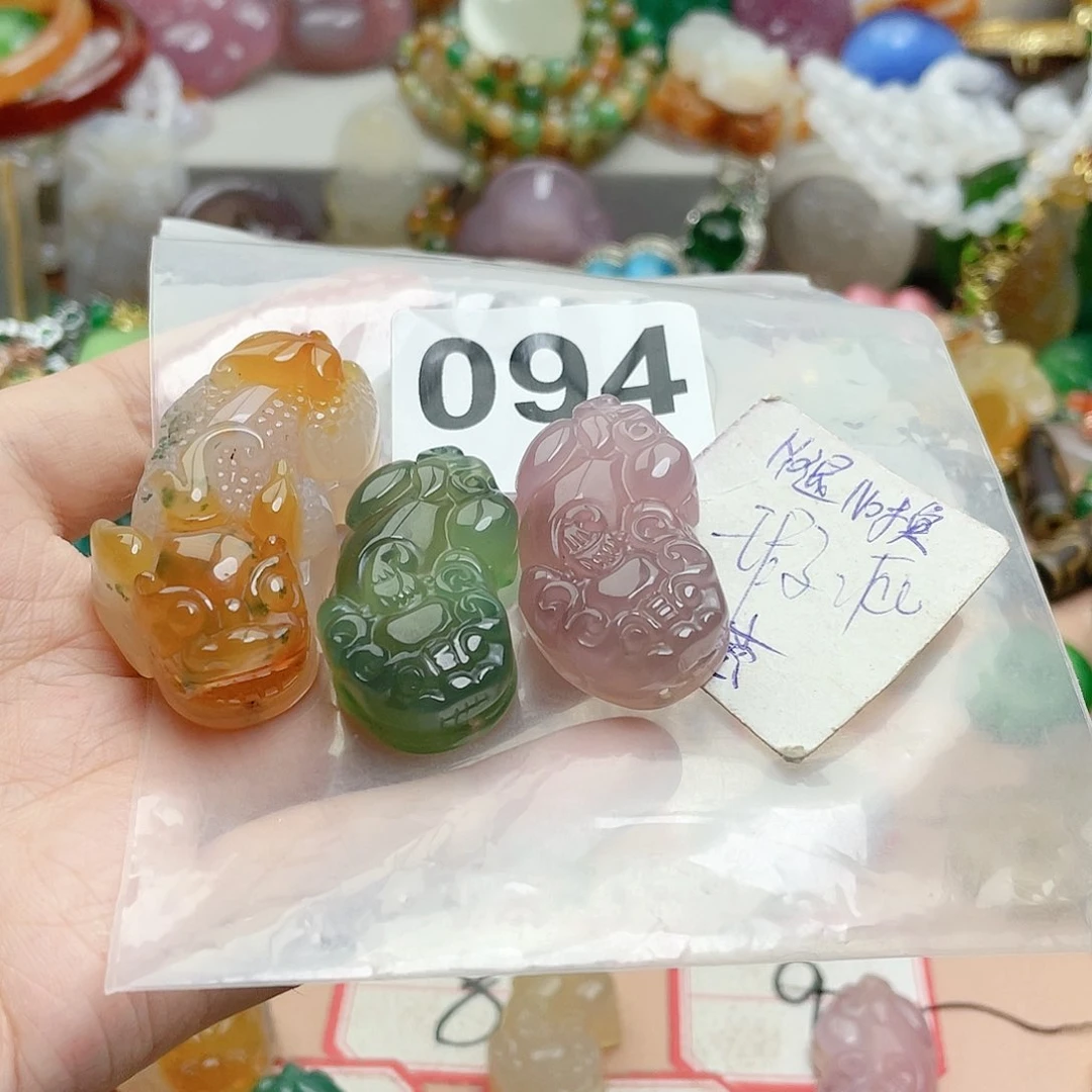 合金颈饰玛瑙/玉髓蔡*