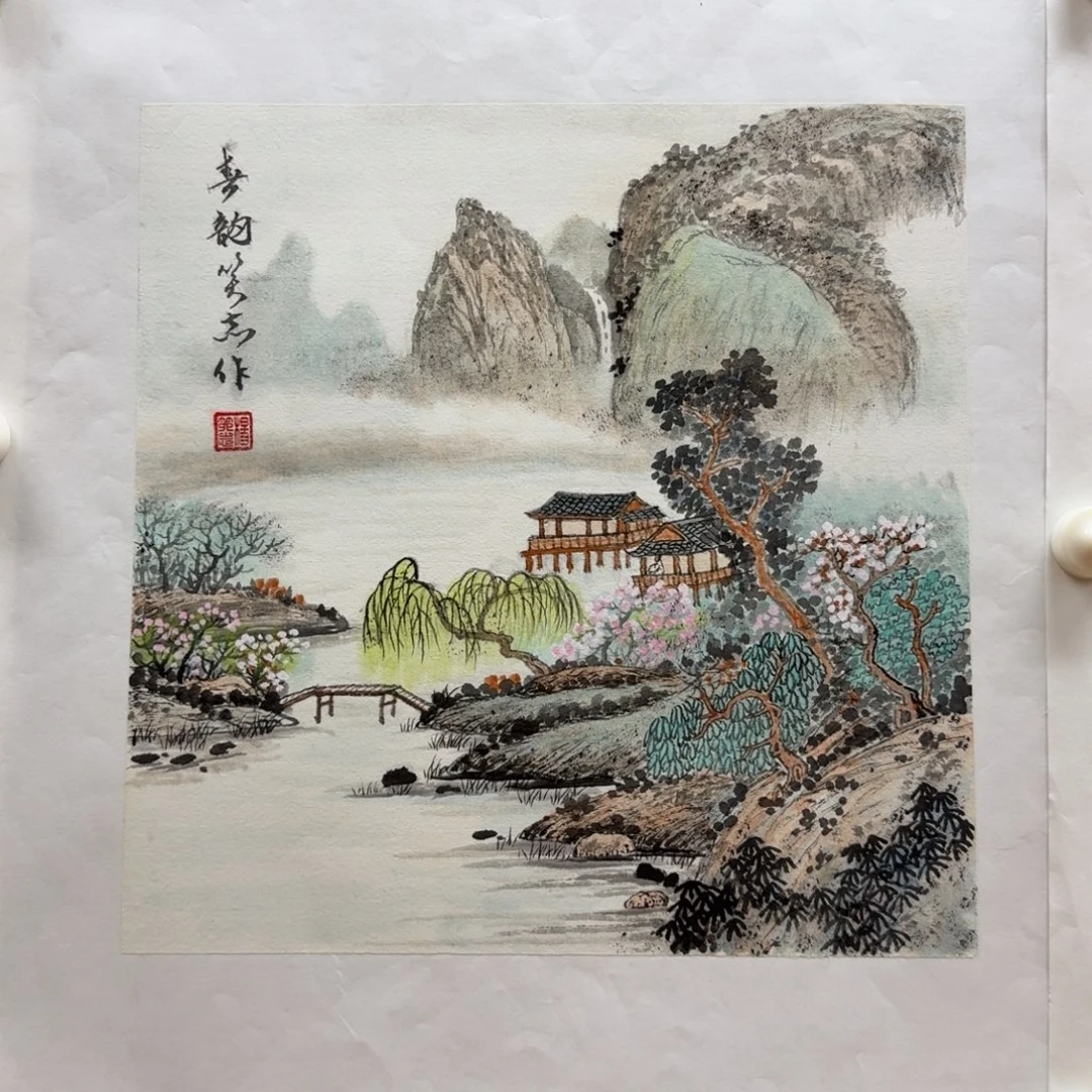 国画杨笑志35斗方哈哈哈