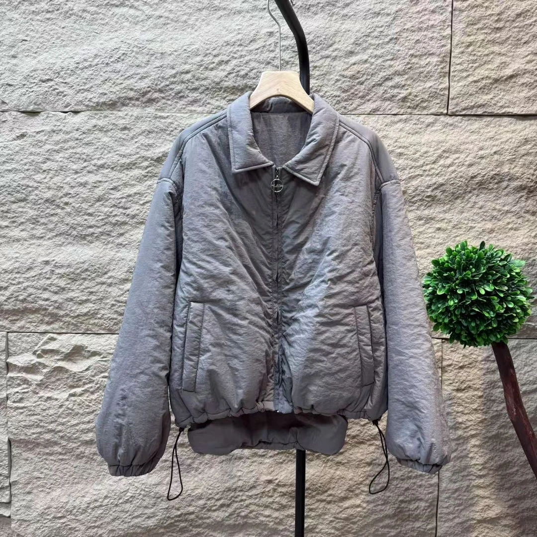 8775新款冬季休闲百搭简约显瘦棉衣