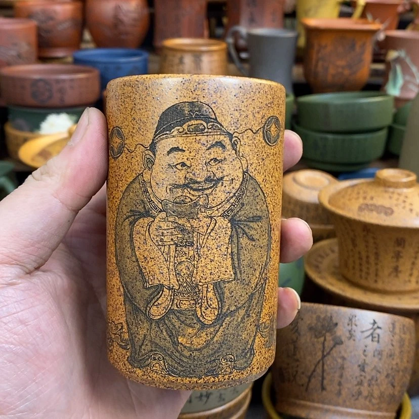 【闪购商品】紫砂杯子宜兴全手工紫砂杯