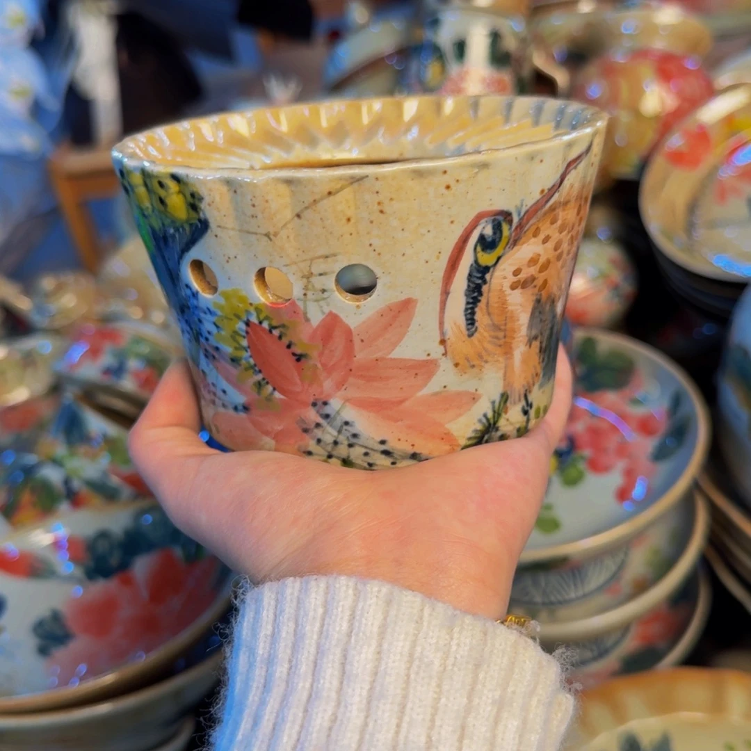 瓷片景德镇陶瓷手工手绘