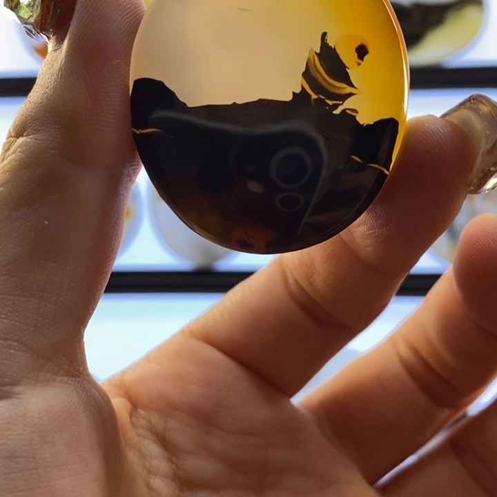 玛瑙/玉髓合金颈饰