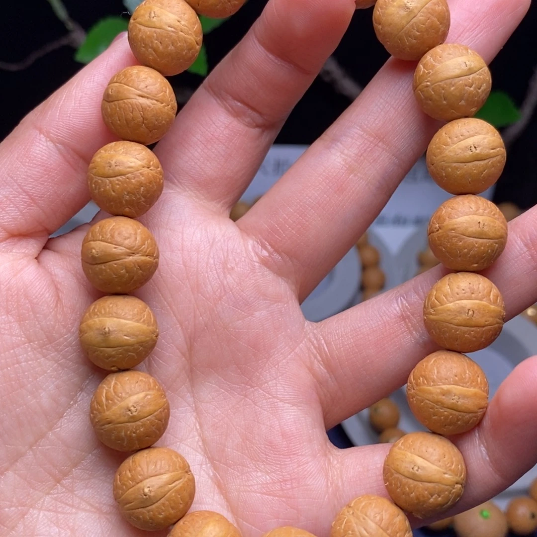 凤眼菩提吊坠13.5手串