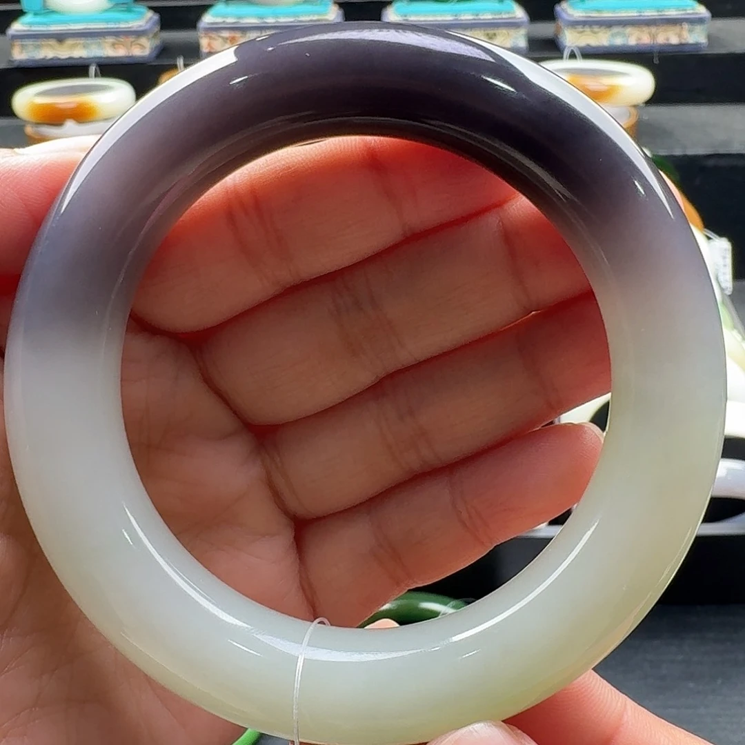 未镶嵌手镯和田玉56.2