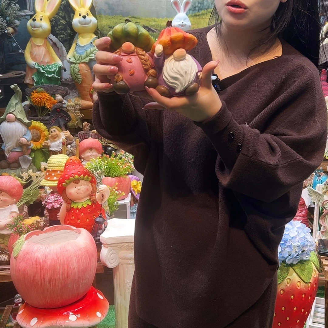 摆件花园摆件红红火火