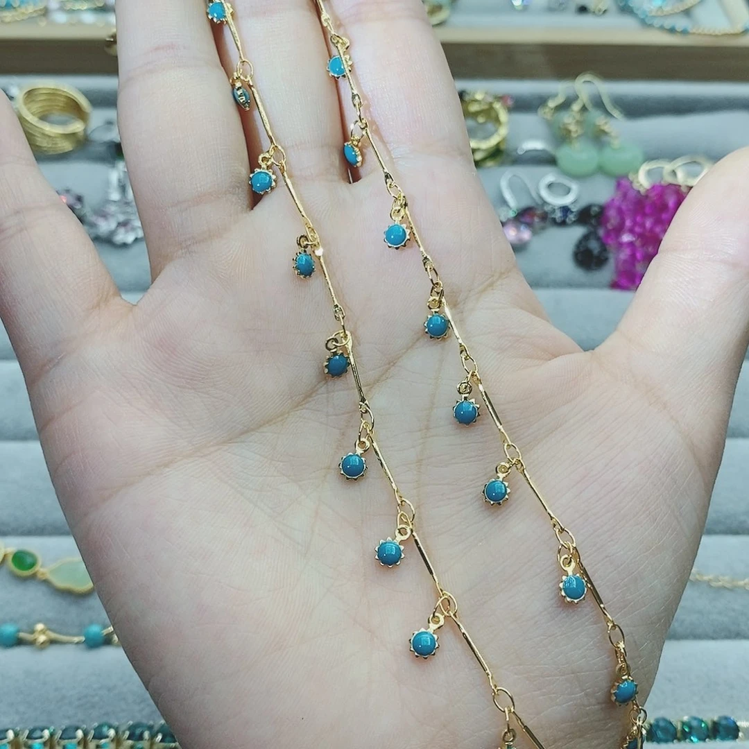 【闪购商品】银S925镶嵌耳饰托帕石