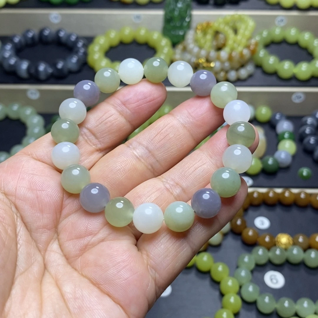 和田玉未镶嵌手串