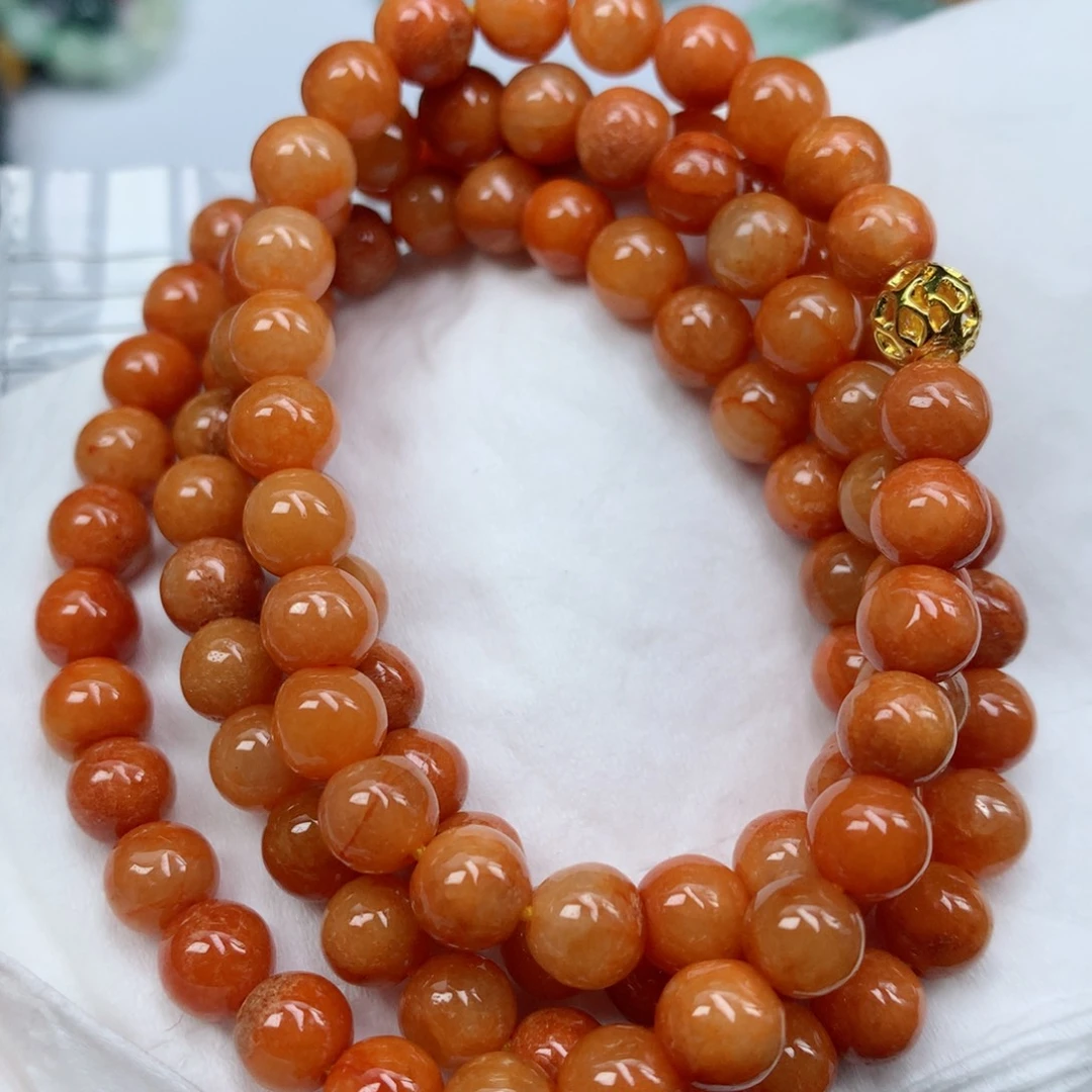 翡翠颈饰未镶嵌手串