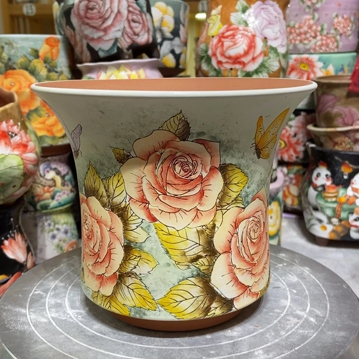 景德镇艺术手绘作品