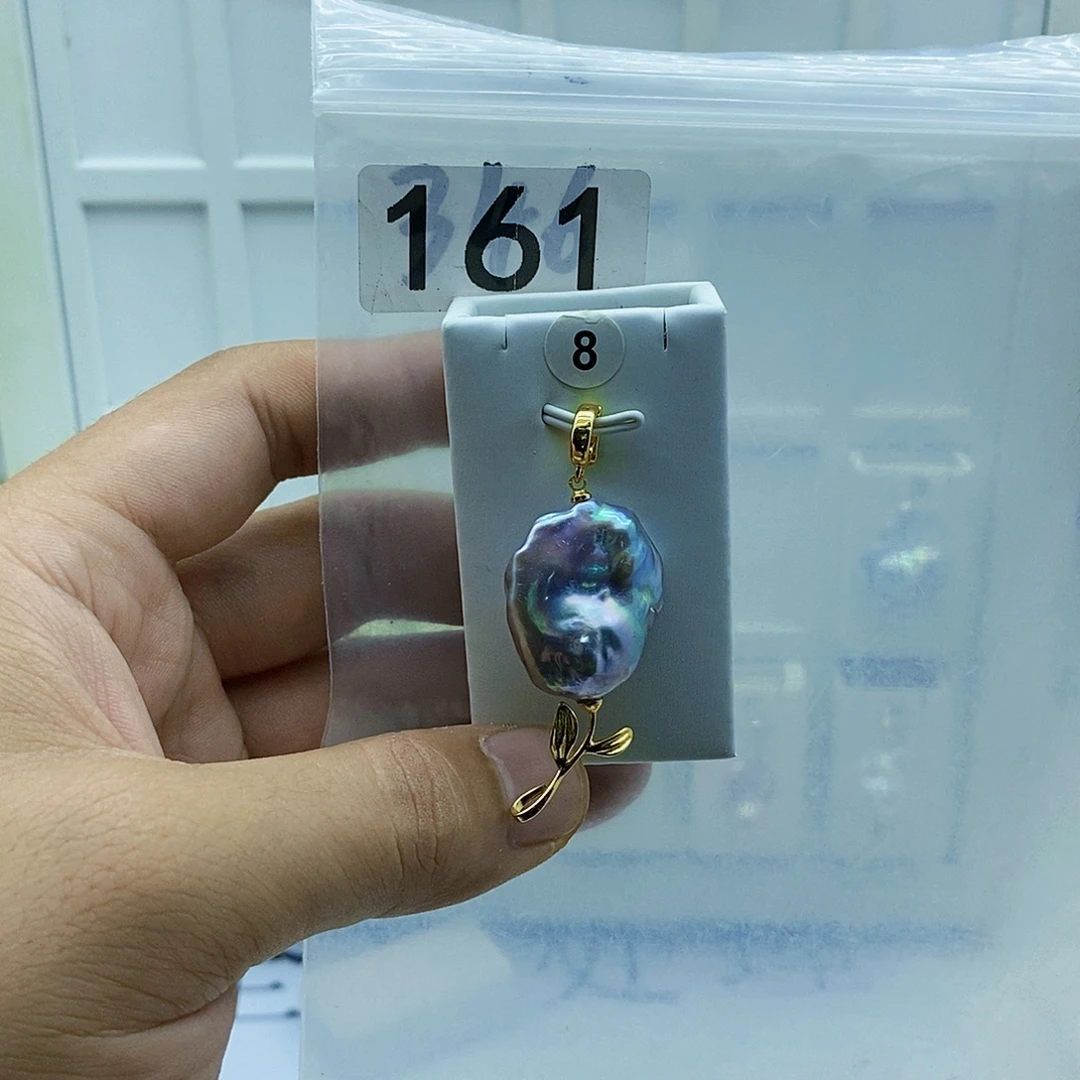 合金淡水珍珠颈饰