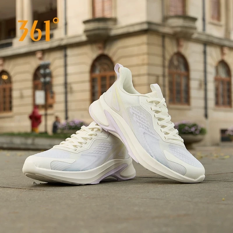 361°锋牙女鞋轻便舒适跑鞋网面透气防滑耐磨跑步鞋休闲运动鞋子