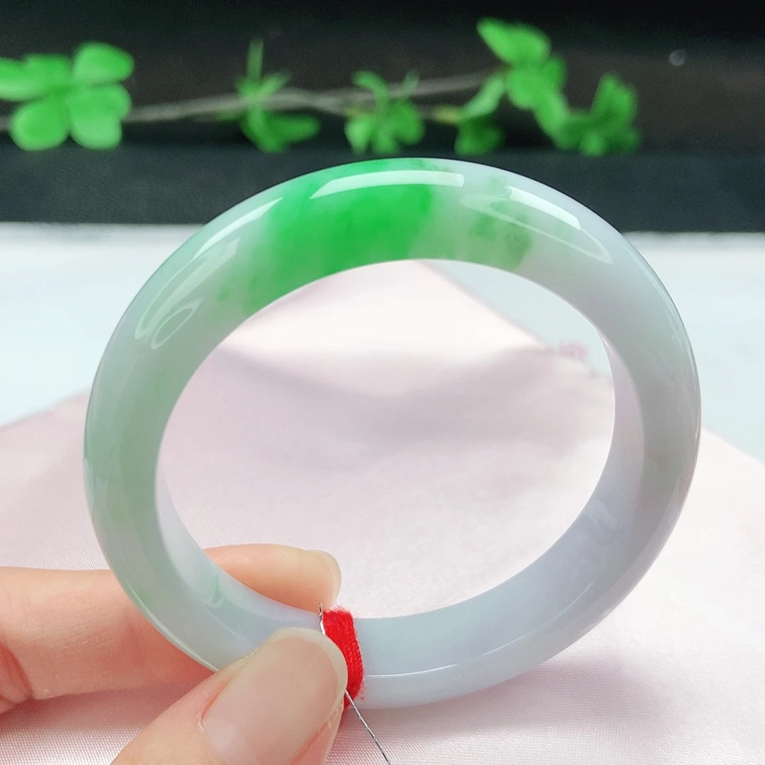 未镶嵌手镯翡翠52圈