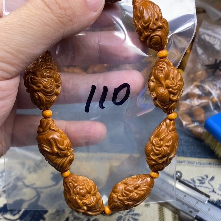 橄榄核手串/手链橄榄核雕工艺手串