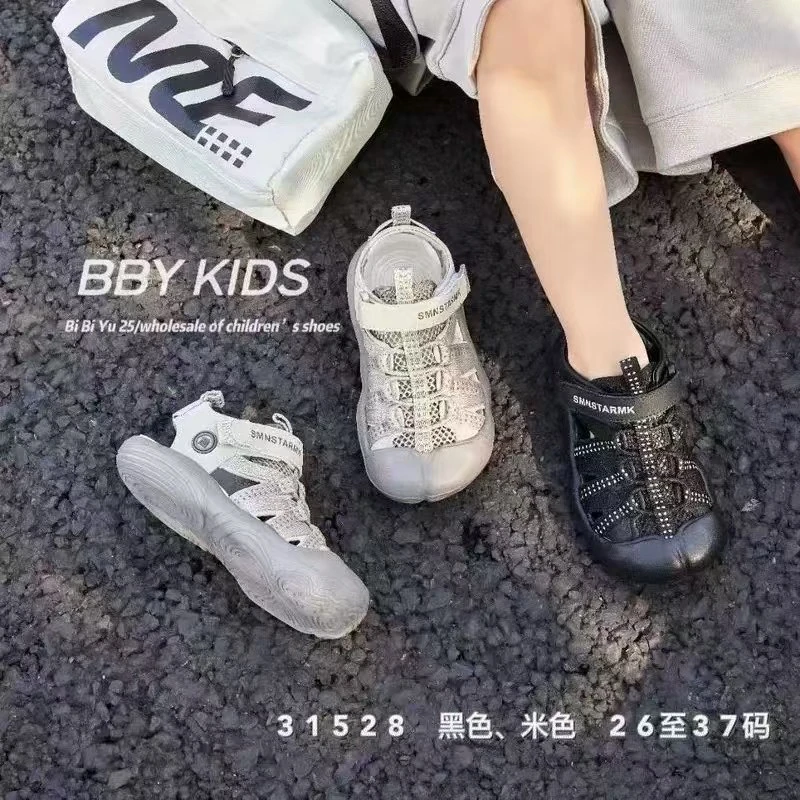 包头夏季女男中性运动风凉鞋单鞋老爹鞋通勤风