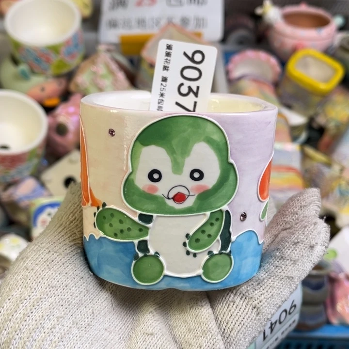 景德镇手工制作瑕疵9037口7