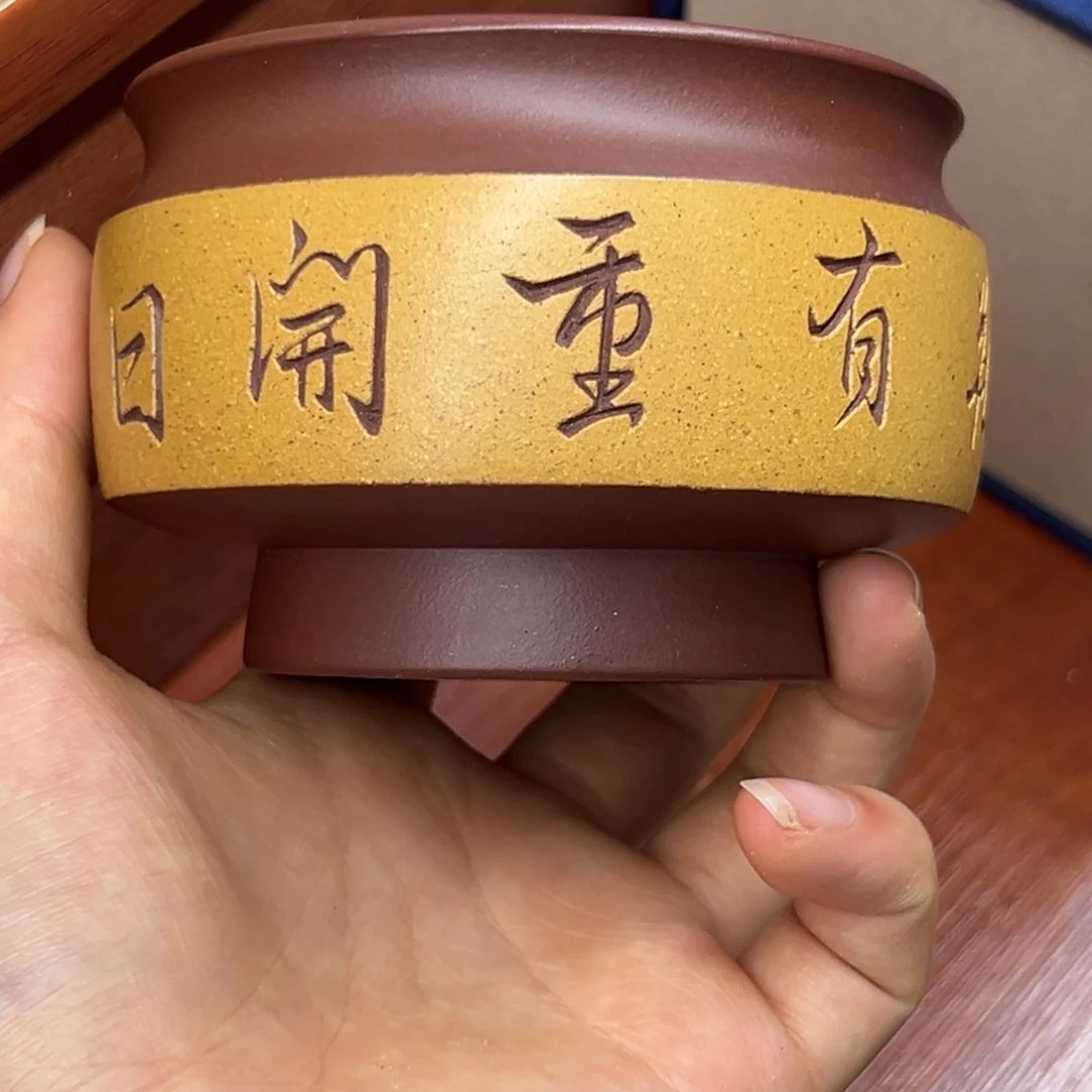 紫砂粉浆款大容量